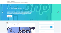 Desktop Screenshot of cuneydanlayisli.com